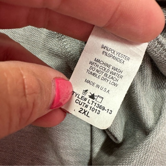 NWT Boutique chevron stripe buck deer tunic top cowl neck casual fall holiday - Picture 8 of 11